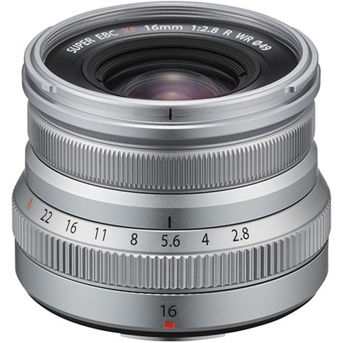 Fujifilm XF 16mm F2.8 R WR Silver Lens 001